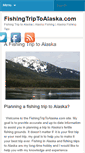 Mobile Screenshot of fishingtriptoalaska.com